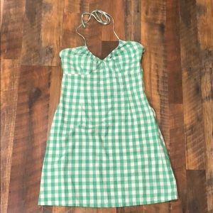 Gingham check summer dress by H&M